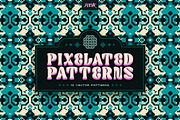 Pixel Mosaic Patterns | Vol. 07, a Pattern Graphic by dvtchk (Thumbnail 3 of 10)