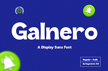 Galnero - A Display Sans Serif