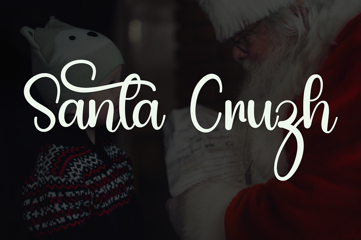 Santa Melody, a Handwritten Font by InermediaSTUDIO (Photo 2 of 8)