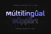 Modern Futuristic - Scifi Font, a Sans Serif Font by Hamz Studio (Thumbnail 2 of 12)
