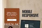 Wix Template for Personal Brand, a Wix Template by JOA CREATIVE LAB (Thumbnail 5 of 11)