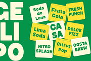 Round Bold Sans Font - Gelipo, a Sans Serif Font by Font Liner (Thumbnail 3 of 10)