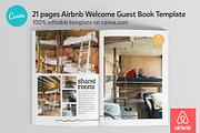 Airbnb Guest Book Canva template, a Templates & Theme by DeLaGranSiete (Thumbnail 5 of 13)