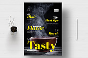 Cooking Food Magazine Cover Layout, a Magazine Template by MightyDesign (Thumbnail 1 of 8)