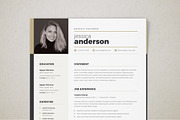 Resume, a Resume Template by DesignJanala (Thumbnail 3 of 4)
