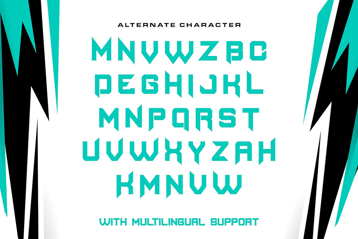 Esportiva - Sporty Display Font, a Sans Serif Font by StringLabs (Photo 9 of 9)
