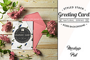 Card Mockup Styled Stock Photograph-, a Product Mockup by JAY MID IMAGE (Thumbnail 1 of 2)
