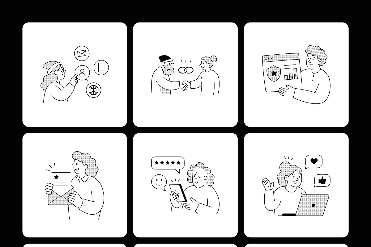 75 Marketing Illustrations, a Finance Illustration by Prosymbols (Photo 12 of 12)