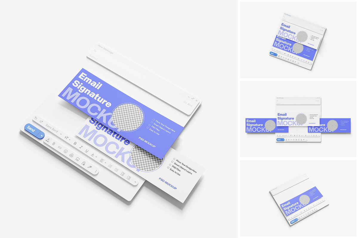 Email Signature Mockup, a Product Mockup by MrLetters (Photo 1 of 5)