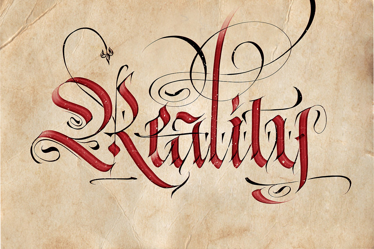 Blackletter Pro Brushes / Procreate, a Brush Add-On by the Fontmaker (Photo 17 of 19)