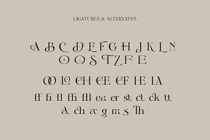 Cigra - Stylist Serif With Ligature