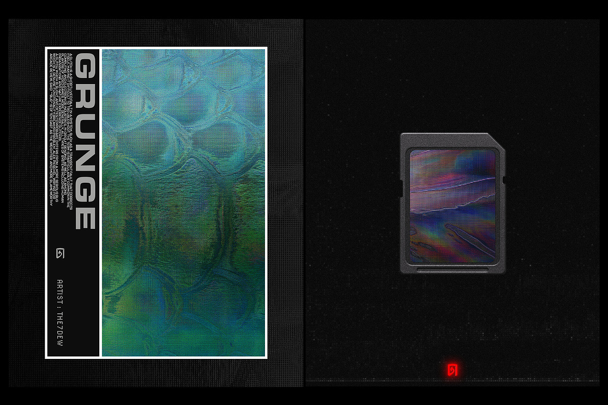 Grunge 002, a Texture Graphic by the7dew (Photo 4 of 6)