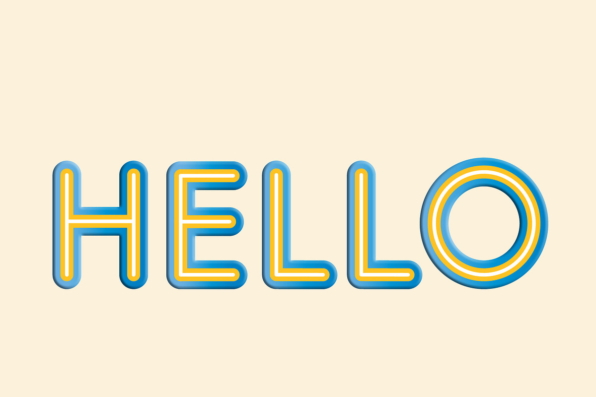 Blue Orange Color SVG Font preview 6