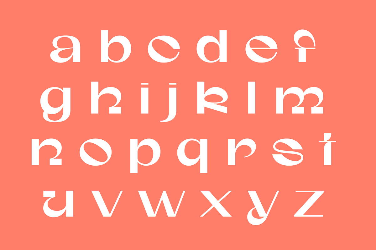 Gunter Display Font, a Sans Serif Font by That That Creative (Photo 7 of 20)