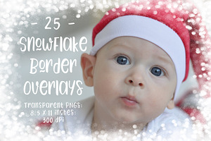 Snowflake Border Overlays