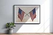 American Flag Vector Set, an Object Illustration by Kusumaillustration (Thumbnail 5 of 7)