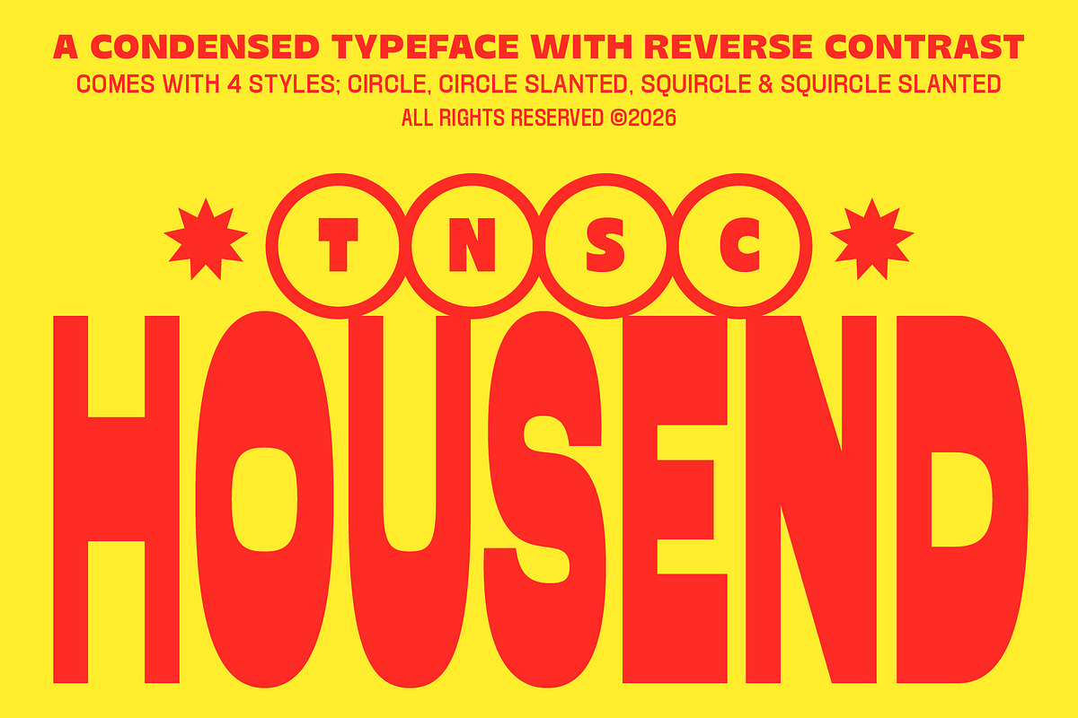 Housend - Condensed Sans Serif, a Sans Serif Font by The Native Saint Club (Photo 1 of 12)