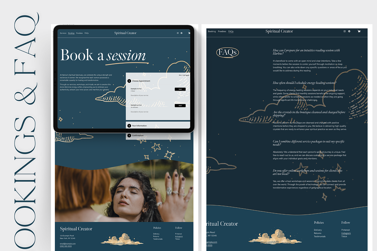 Spiritual Website & Canva Templates, a Squarespace Template by Story Native (Photo 7 of 16)