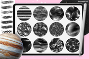 Procreate Galaxy Space brushes, a Brush Add-On by Revabrush (Thumbnail 7 of 7)