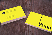 Simple Minimal Business Card, a Business Card Template by felicidads (Thumbnail 2 of 2)