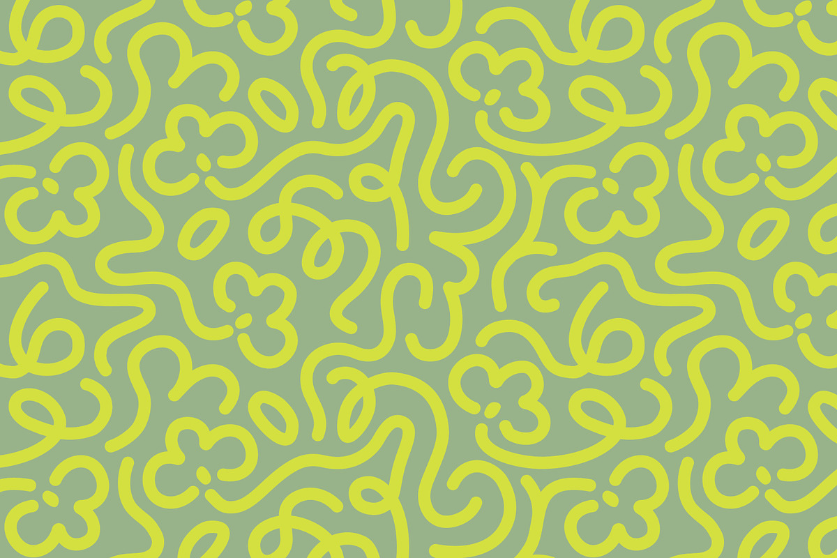 Colorful doodle seamless patterns, a Pattern Graphic by Good Studio (Photo 3 of 13)
