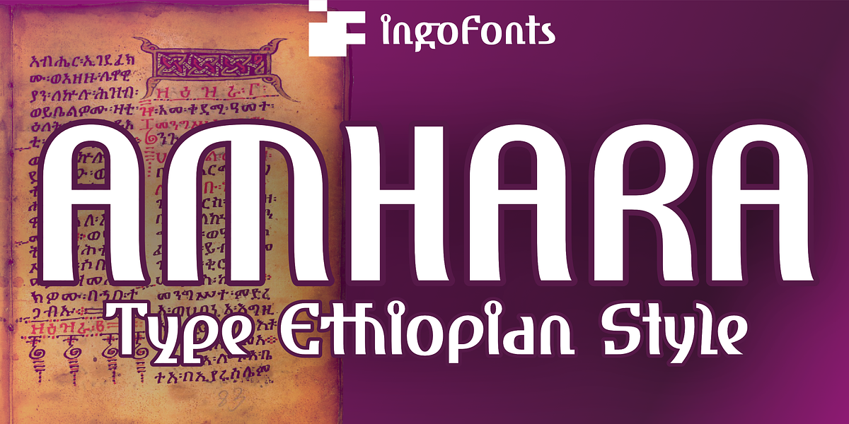 Amhara, a Sans Serif Font by ingoFonts (Photo 1 of 10)