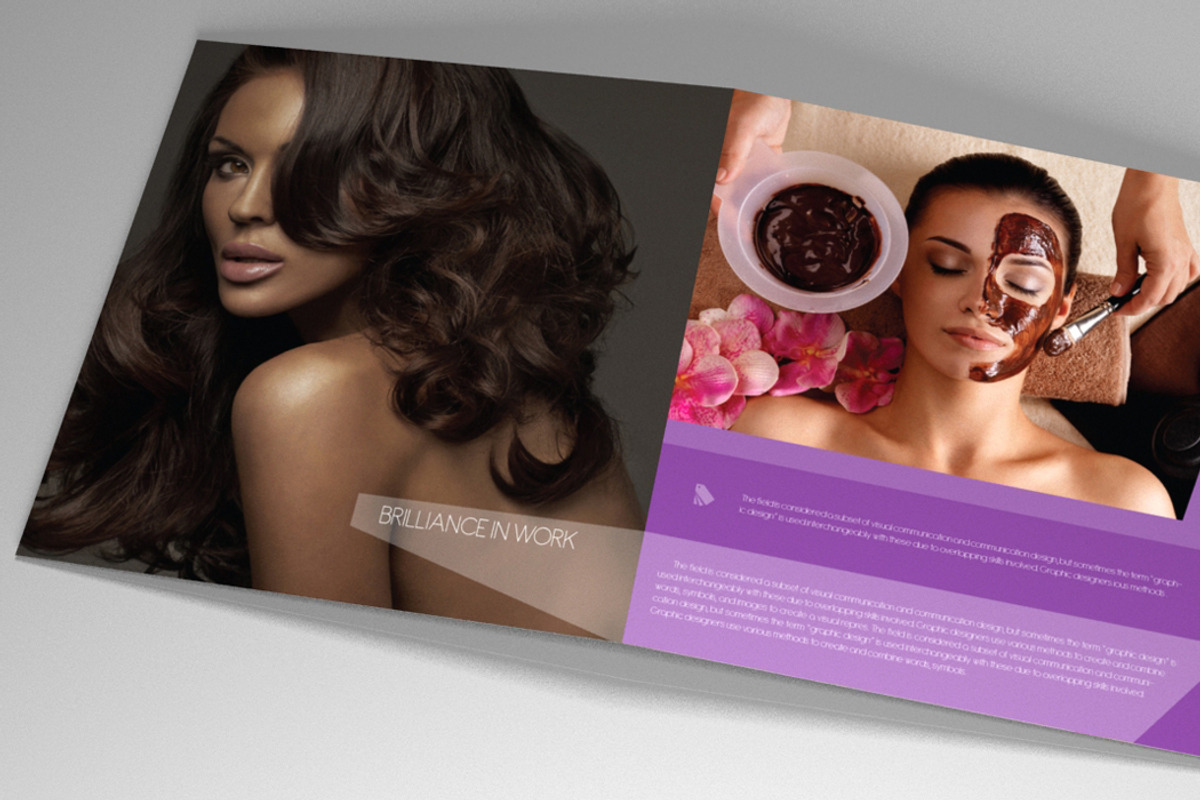 Indesign brochure Hair & Makeup, a Brochure Template by RudanStudio (Photo 6 of 7)
