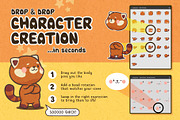 Cute Comic Creator for Affinity, a Brushes & More by Green Room Media (Thumbnail 2 of 25)