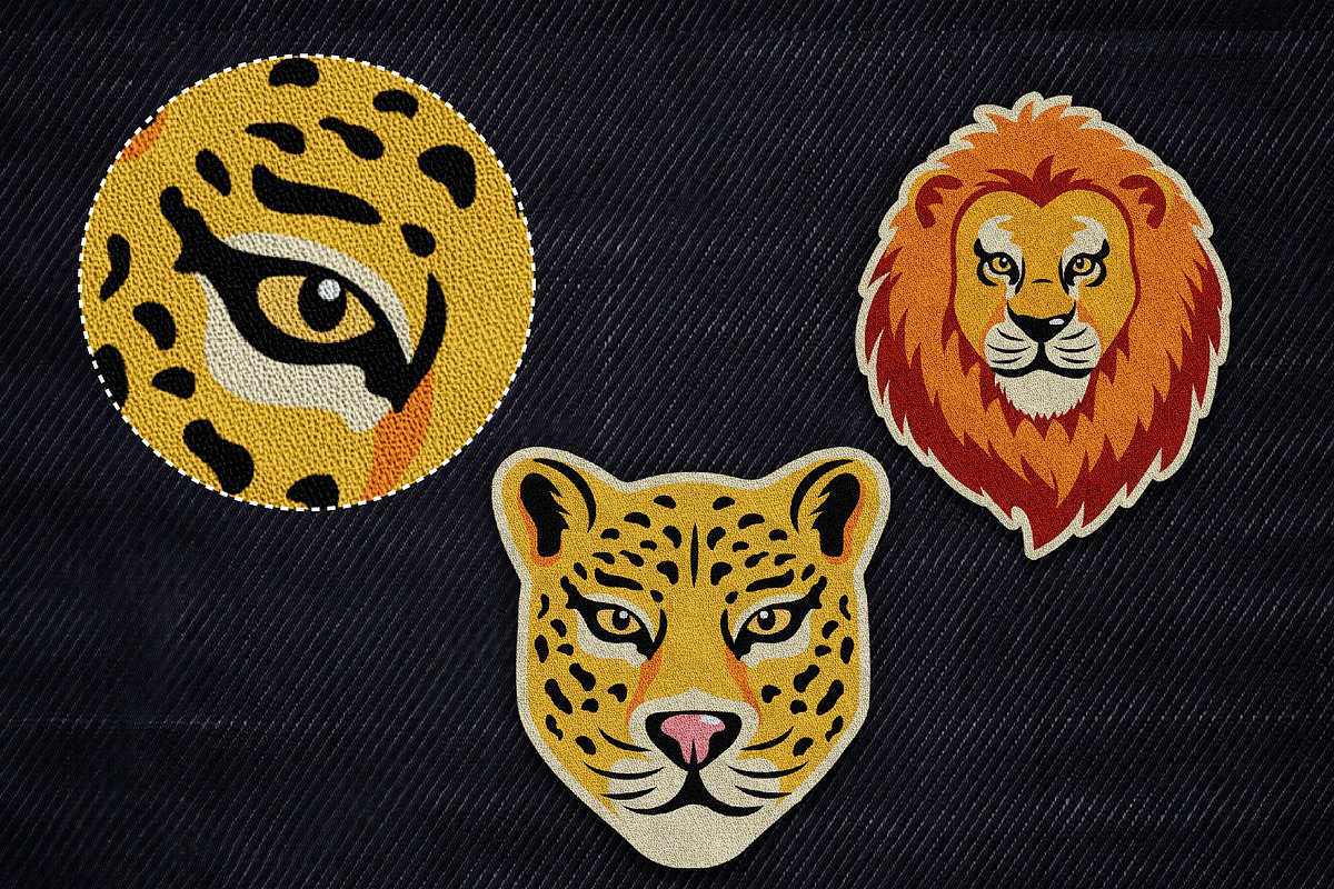 Retro Stitch Embroidery Mockup, a Layer Style Add-On by studiogstock (Photo 2 of 3)
