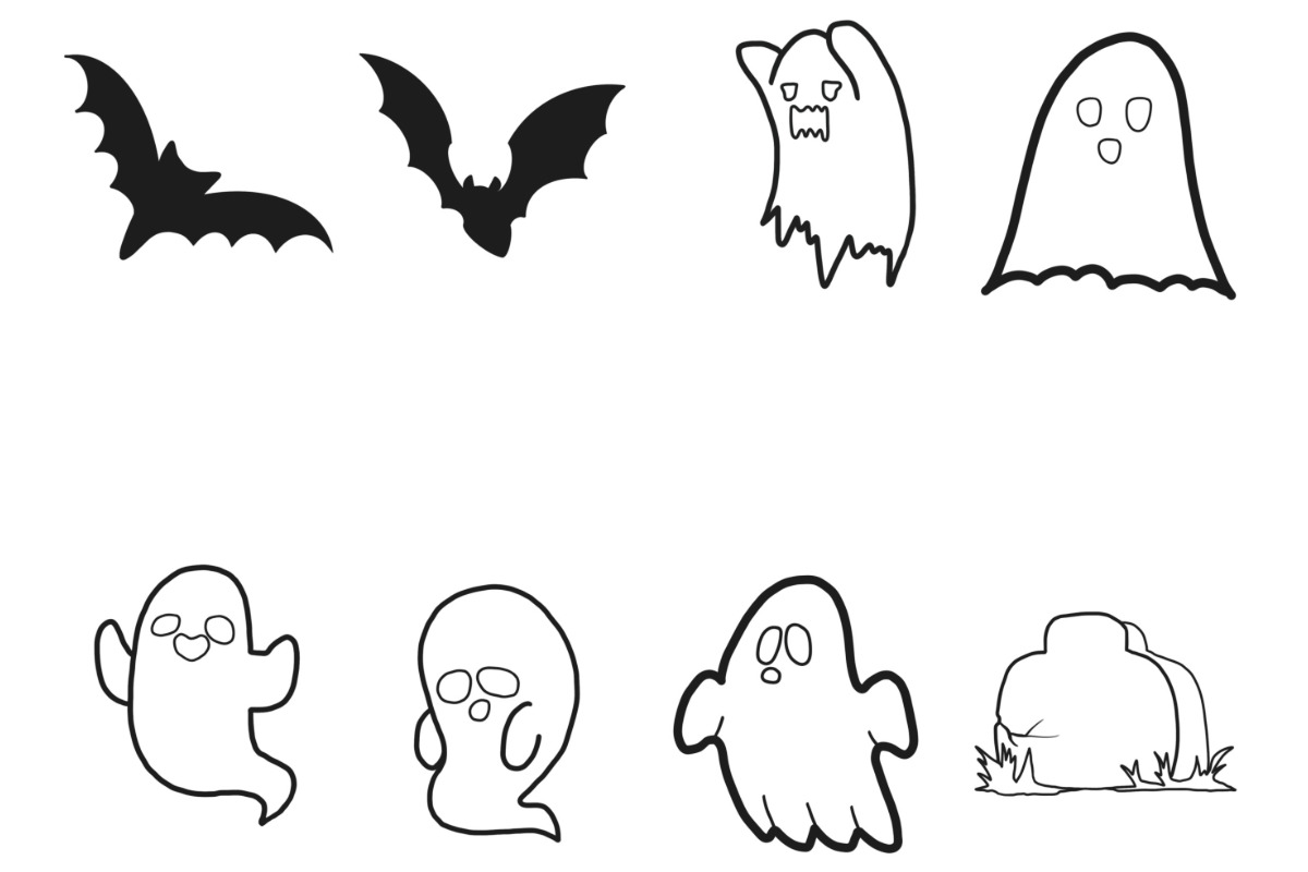 Halloween Elements Set 9, a Brush Add-On by Disasterology Ink (Photo 9 of 10)