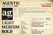 Agentic - Serif font family, a Serif Font by Artistic & Unique (Thumbnail 3 of 13)