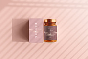 390+ Cosmetic Branding Mockup Scenes, a Cups & Container Mockup by pmvch (Thumbnail 224 of 367)