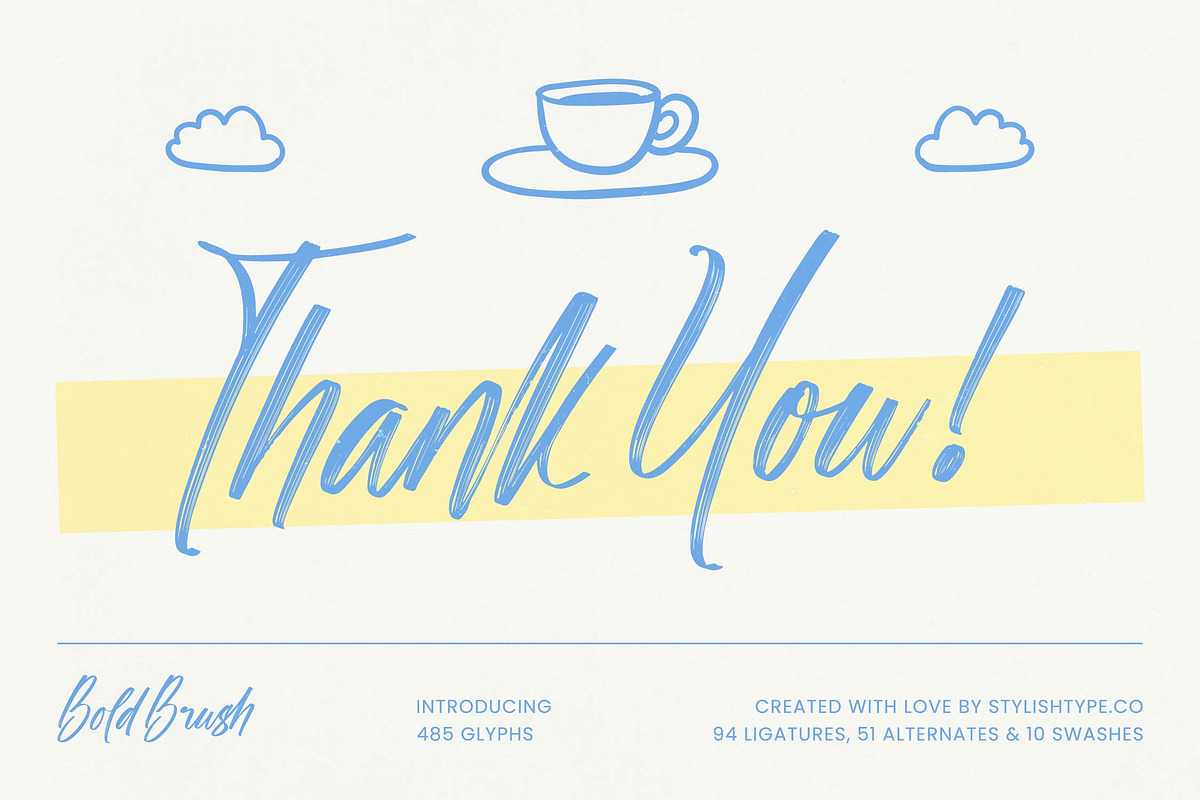 Shade Crush Bold Brush Font, a Script Font by stylishtype.co (Photo 20 of 20)