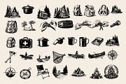 Vintage Outdoor Camping illustration, an Object Illustration by Nocturnal Wolf (Thumbnail 17 of 18)