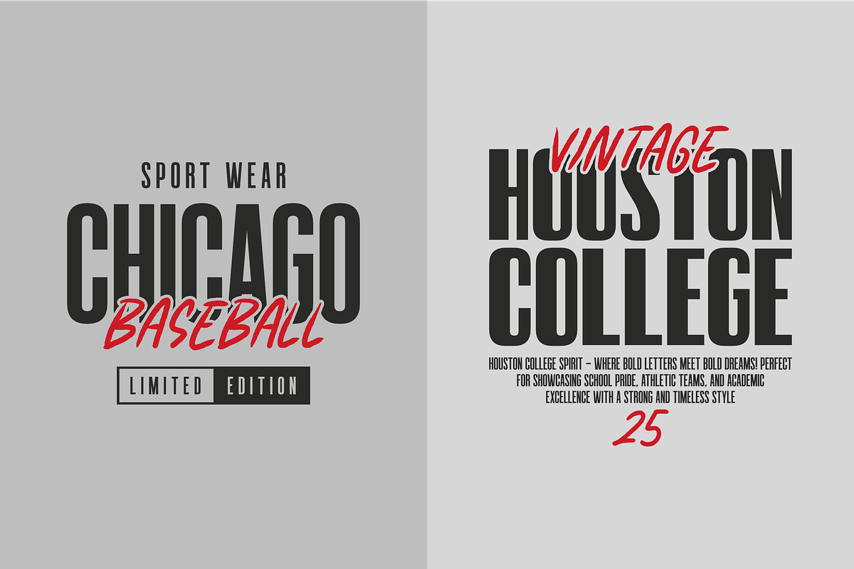 Victory Striker - Font Duo, a Sans Serif Font by ahweproject (Photo 2 of 12)