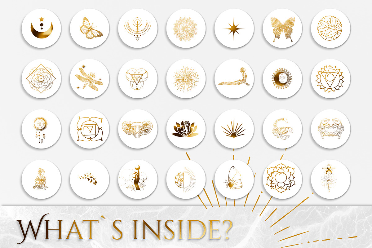 Spiritual Instagram Story Icons, a Social Media Template by Under My Cozy Roof (Photo 2 of 5)