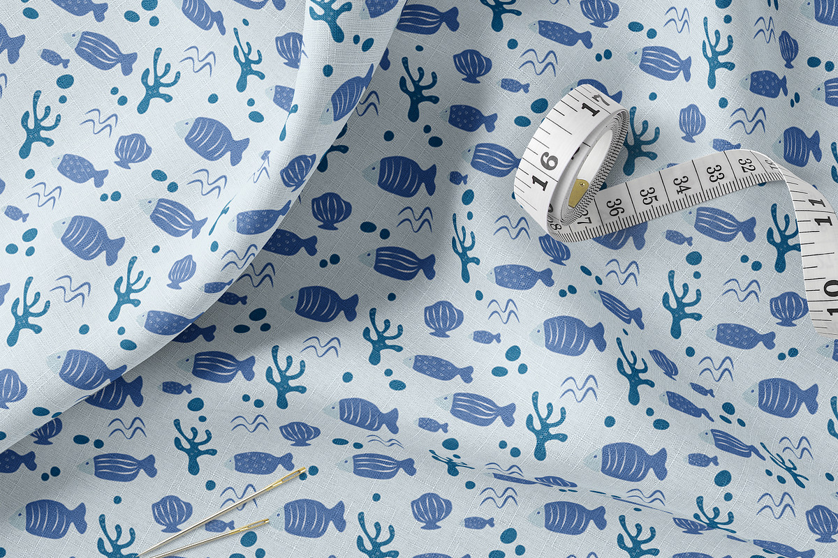 Scandinavian Kids Seamless Patterns, a Pattern Graphic by Oksana Dovhopol Art (Photo 10 of 15)