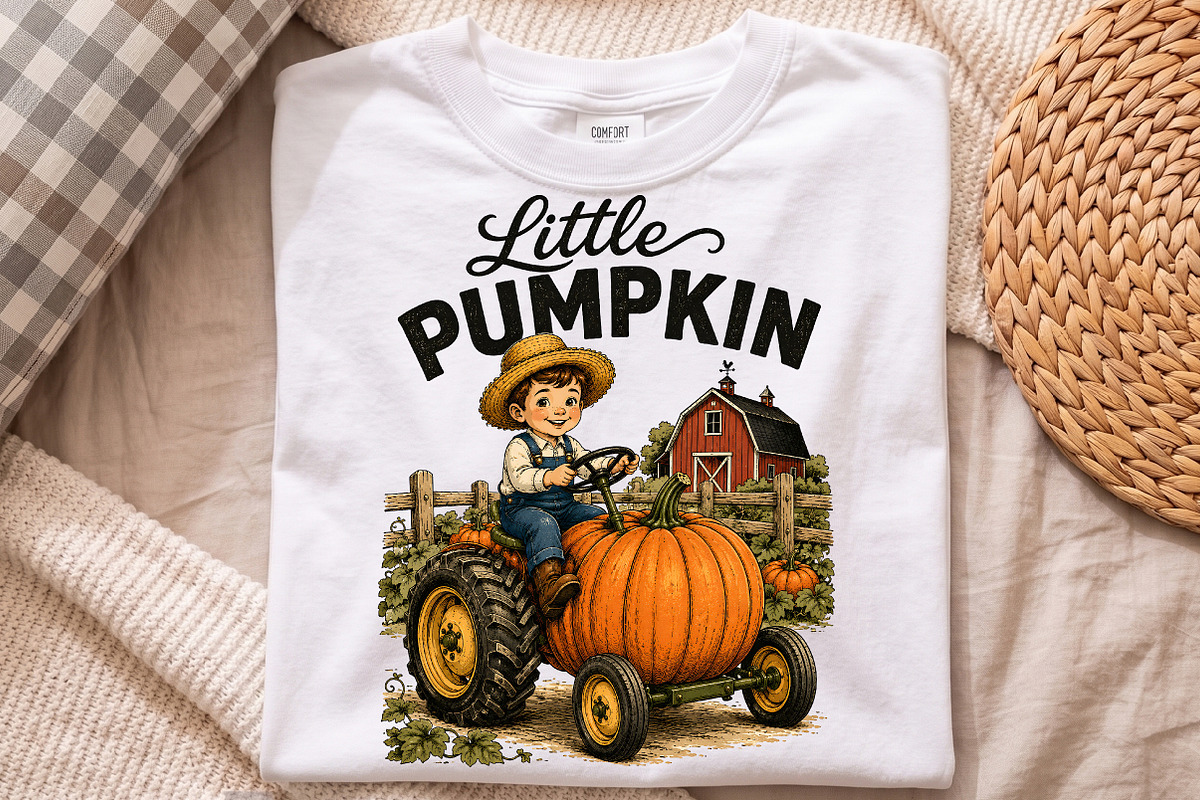 Cute Autumn Shirt Design,Little, an Object Illustration by Libby Wishes (Photo 2 of 4)