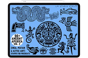 Ancient America Vol. 2 - Stamp Set