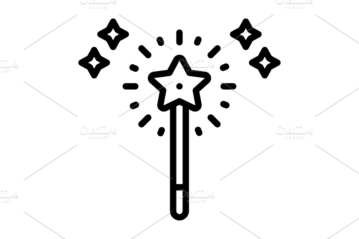 Effect impact black icon, an Outline Icon by Creative priyanka