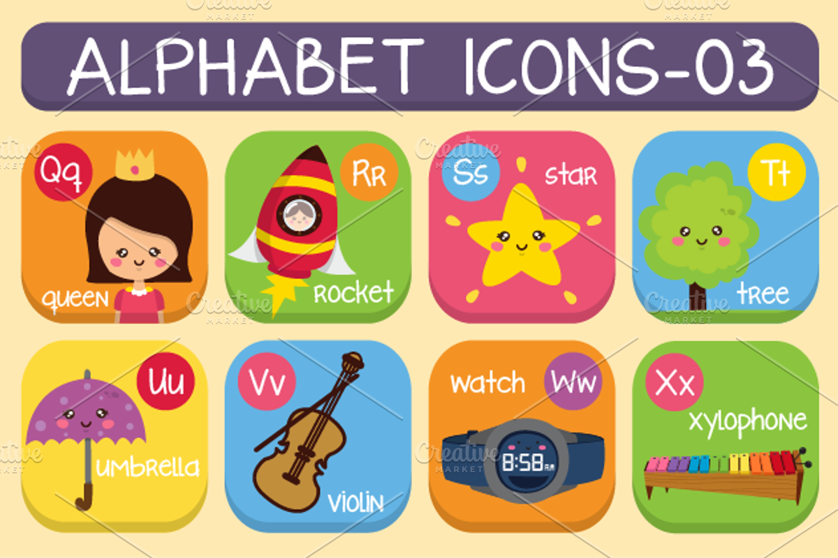 Alphabet Icons, an Icon by himoki (Photo 4 of 5)