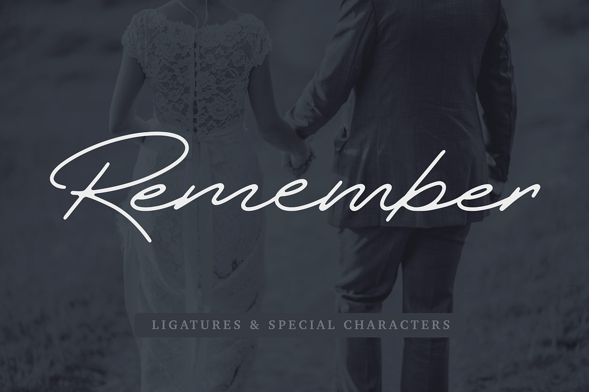 Spindrift Handwriting Script 4 Fonts preview 7