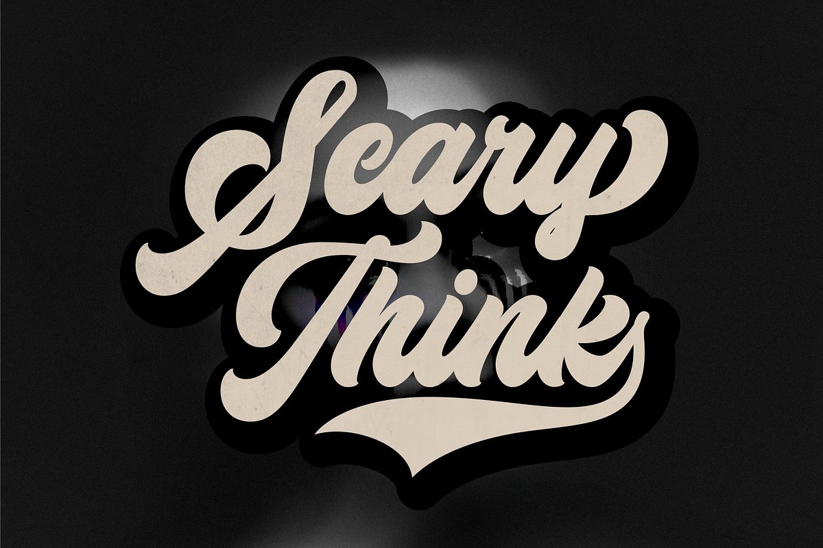 Balione Retro Font, a Script Font by Naufal Labs (Photo 10 of 15)