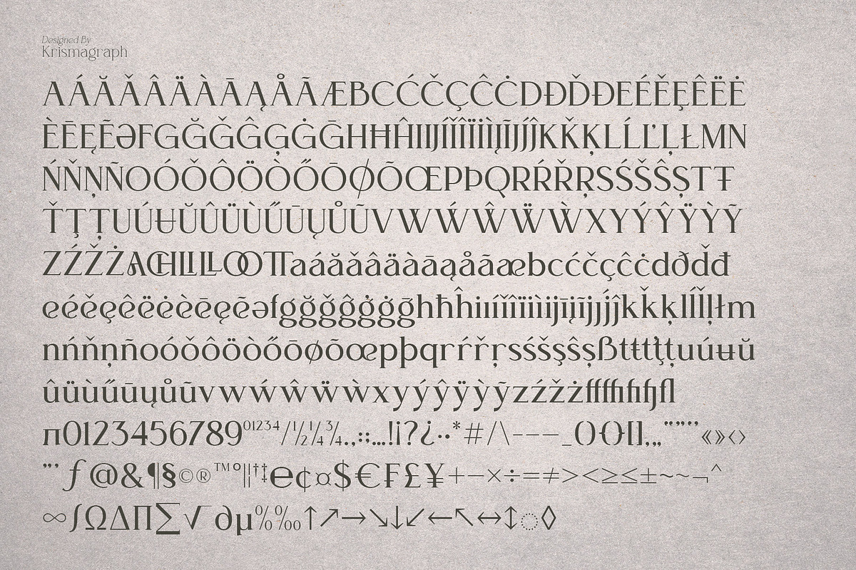 Glamoure Everyday | Serif Family, a Serif Font by Krismagraph (Photo 5 of 16)