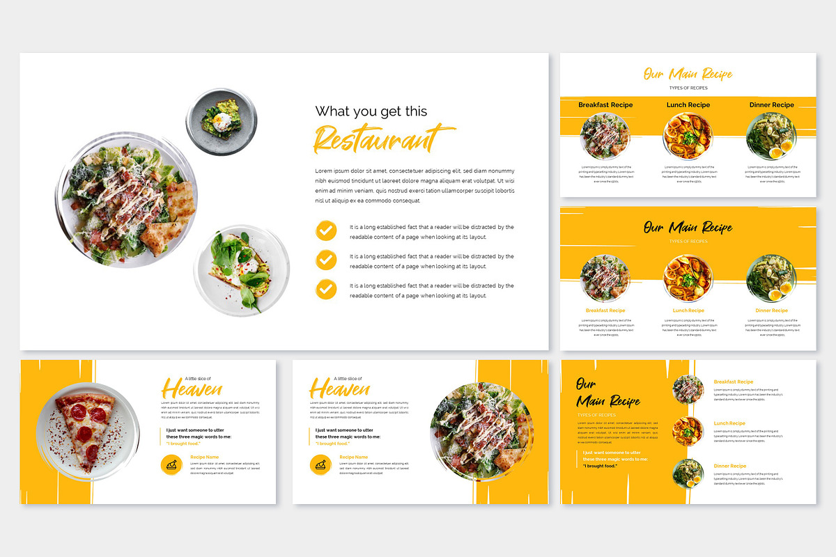 Foodish Powerpoint Presentation, a Presentation Template by zahidhossainalif (Photo 13 of 16)