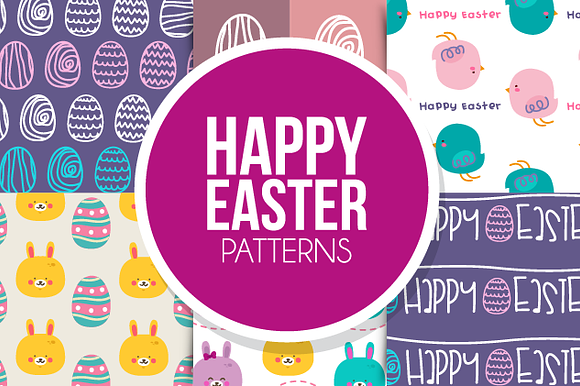 Happy Easter Patterns preview 6
