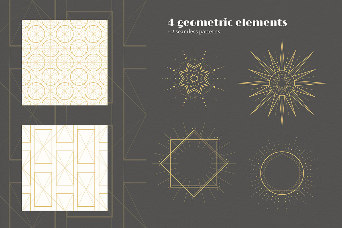 Classic Christmas. Clipart set, a Decorative Illustration by Dinkoobraz (Photo 10 of 11)