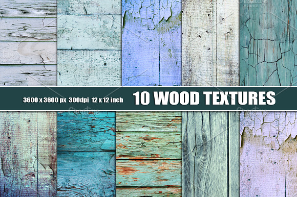 White Blue Painted Wood Texture preview 5