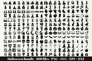 Halloween SVG Bundle, a Seasonal Illustration by DENIDigitalArtSudio (Thumbnail 1 of 9)