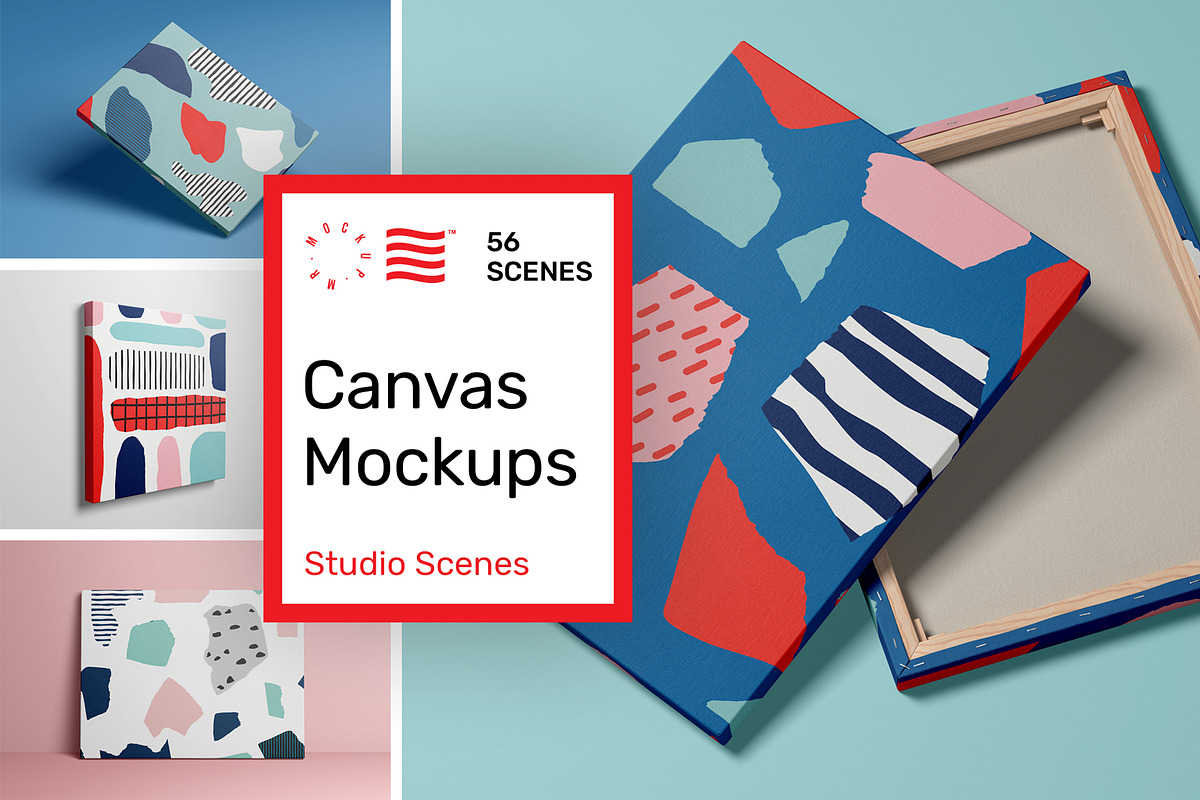 Canvas Mockups - Studio Scenes, a Mockup by Mr.Mockup™ (Photo 1 of 13)